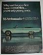 1966 Rambler Ambassador Vintage Car Ad  Advertisement For Sale