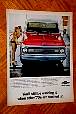 1970  Chevy Chevrolet  Vintage Old Car Ad  Advertisement For Sale