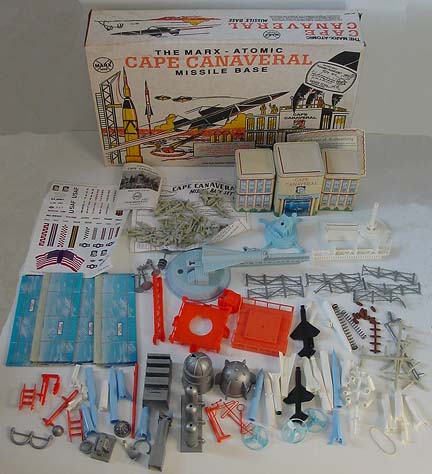 Marx Cape Canaveral  NASA Playset For Sale
