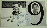 John Bucyk Boston Bruins Signed Photo For Sale 