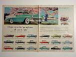 1956 Chevy Chevrolet  Vintage Car Ad  Advertisement For Sale