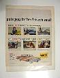 1960  Chevy Chevrolet  Vintage Old Car Ad  Advertisement For Sale