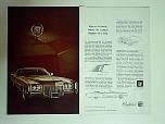 1971 Cadillac Vintage Car Ad  Advertisement For Sale