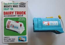 Dairy milk Truck Remco Mighty Mike Vehicle  For Sale