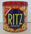ritz crackers tin metal vintage